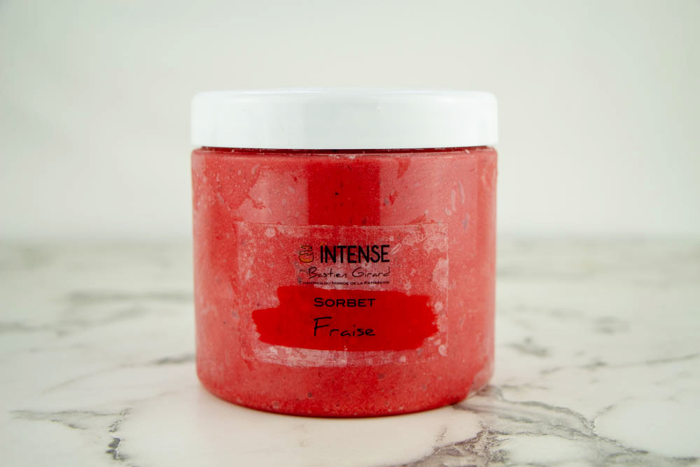 Sorbet - Fraise - INTENSE par Bastien Girard, Champion du Monde de