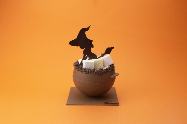 Chaudron en chocolat