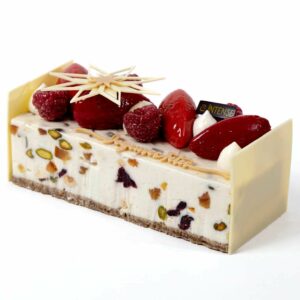 Bûche glacée Andromède - Nougat glacé