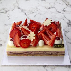 Arlette - Entremets fraise & citron